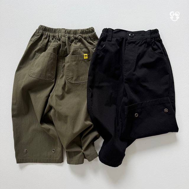 【取寄】gou｜snap pants｜スナップパンツ｜XS-JL｜kids&jr｜26 autumn