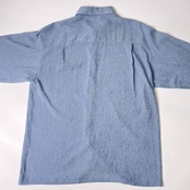 ARAMIS アラミス シワ加工 長袖シャツ LL/大きいサイズ 水色系 メンズ