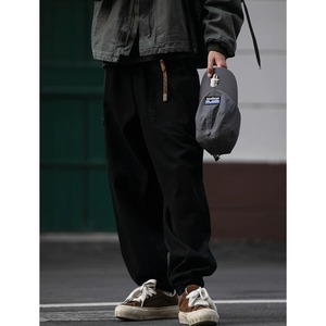 Back design wide leg cargo pants 0260