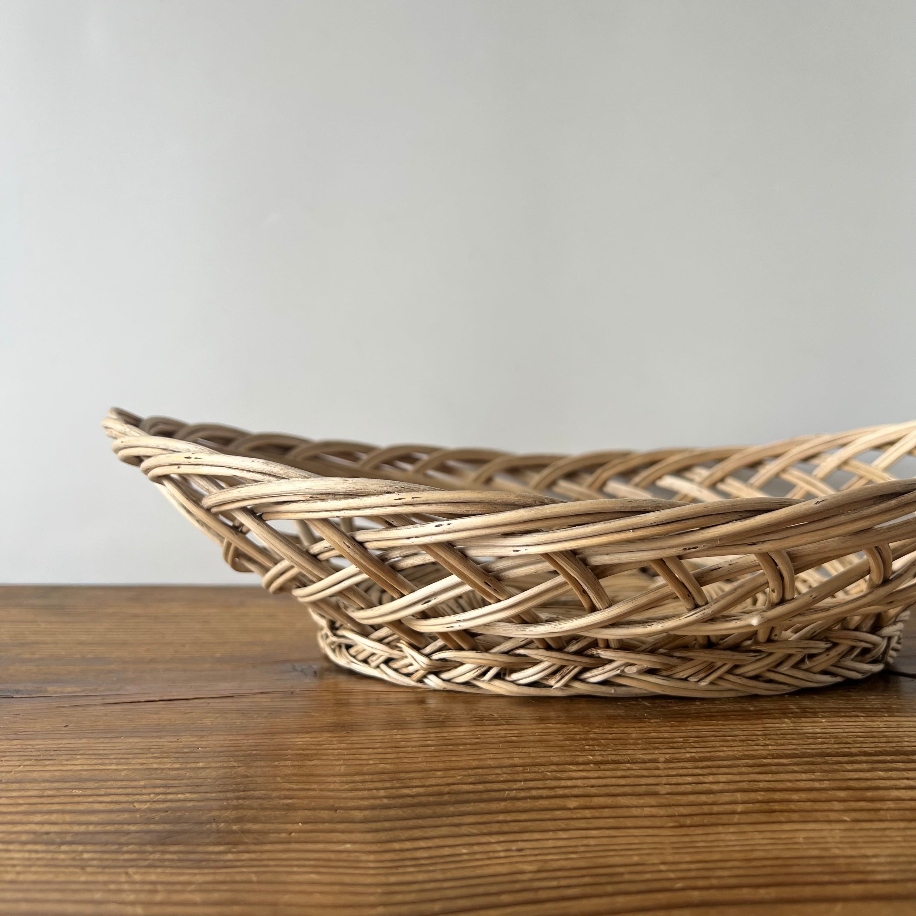 スウェーデン　スポーンコリ2段トレイ Basket | troldhaugen antiques ｜ 北欧アンティーク・古道具