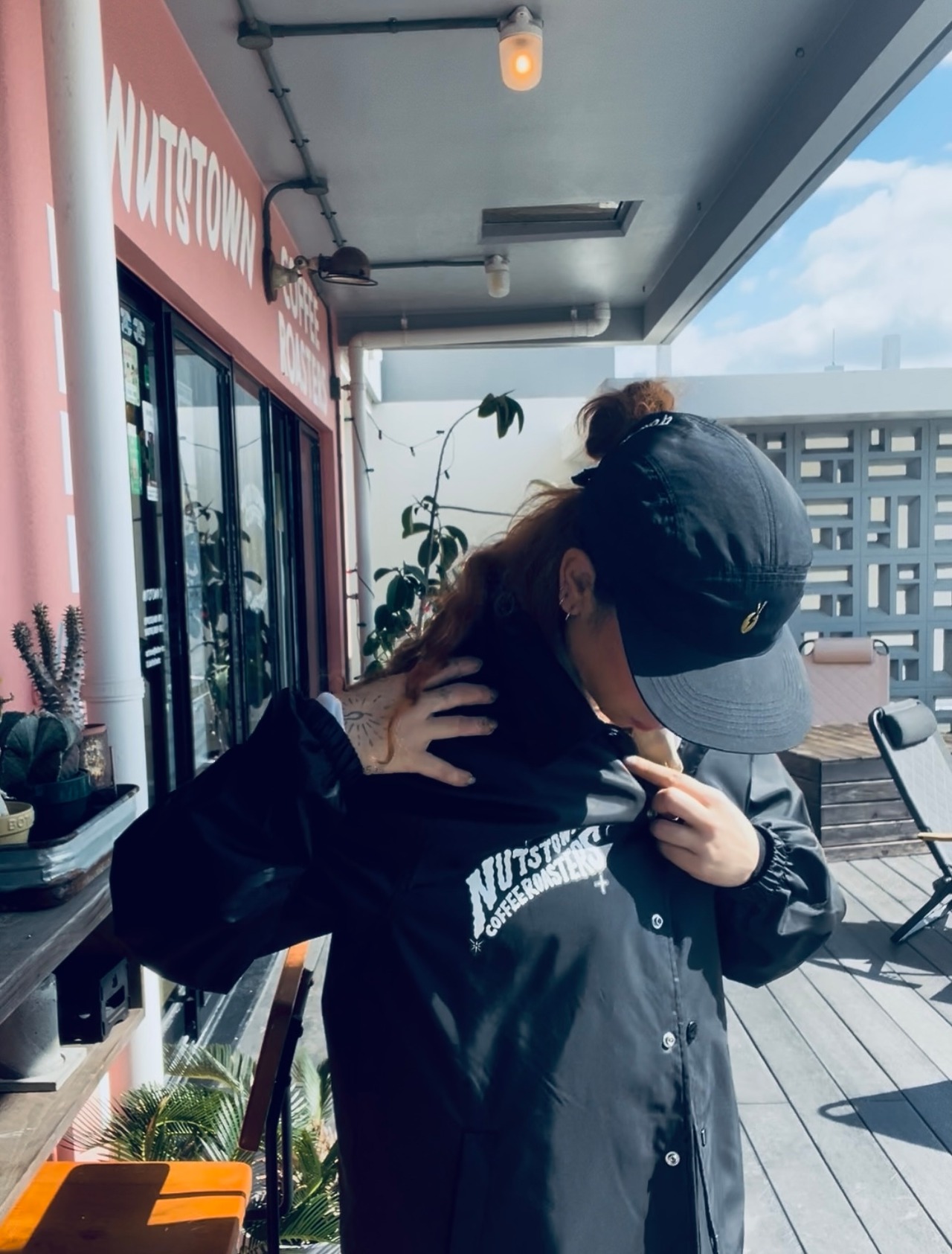 【NUTSTOWN】NUTS TOWN COFFEE ROASTERS　COACH JACKET　【数量限定】【COFFEEROASTERS】