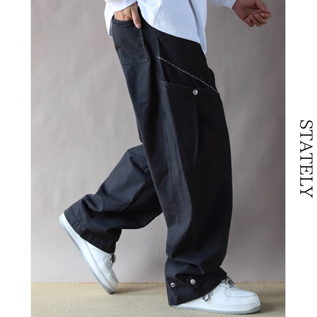 Utility Cargo ワイドパンツ/2color_B38・画像7