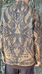 jondix　Design  linen &cotton　long-sleeved shirt