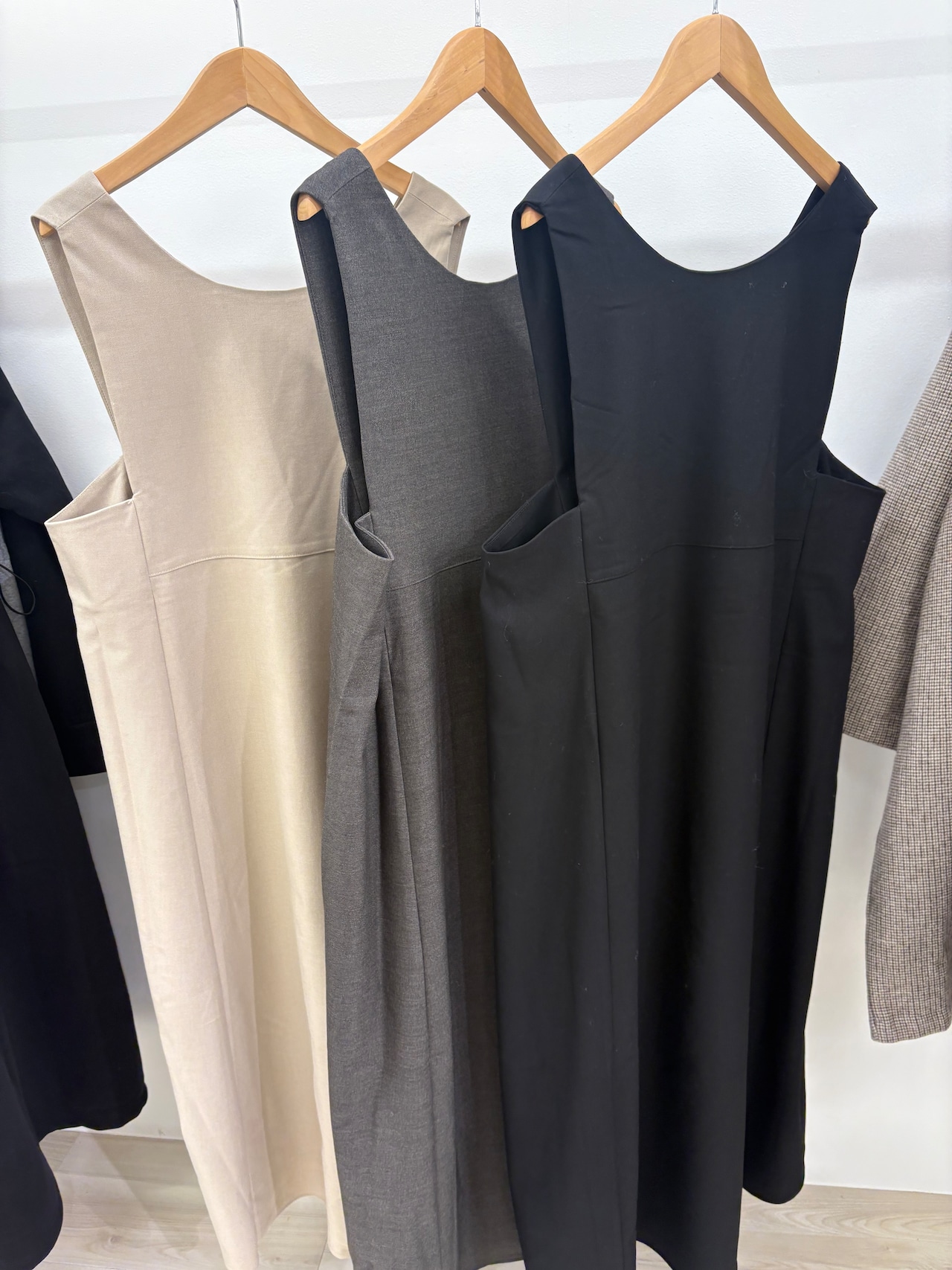 le vent souffle トロピカルウール 2way ジャンパースカート S051