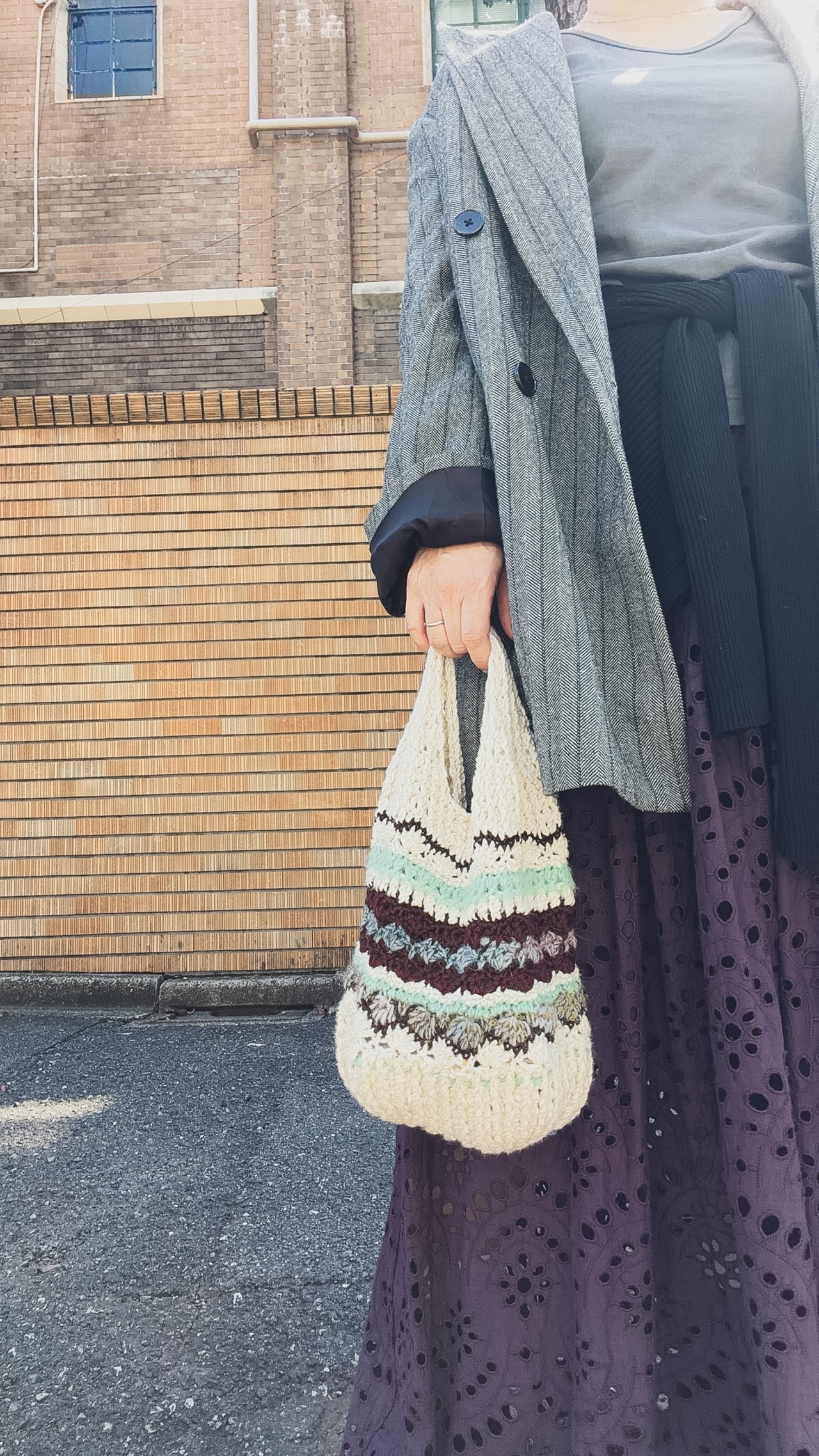 [Pattern] フェアアイルバッグ