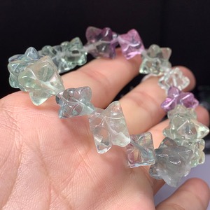 フローライトオールこんぺいとうブレスレット