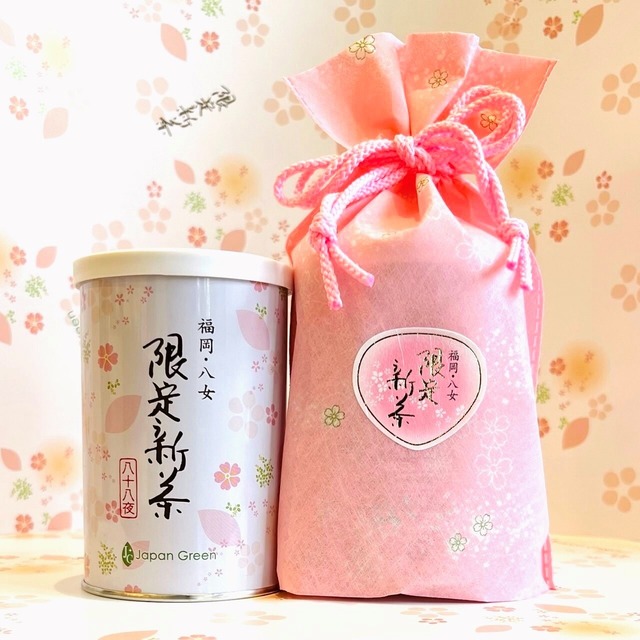 〈5月10日より発送開始〉　2024　福岡・八女　限定新茶　100g缶詰