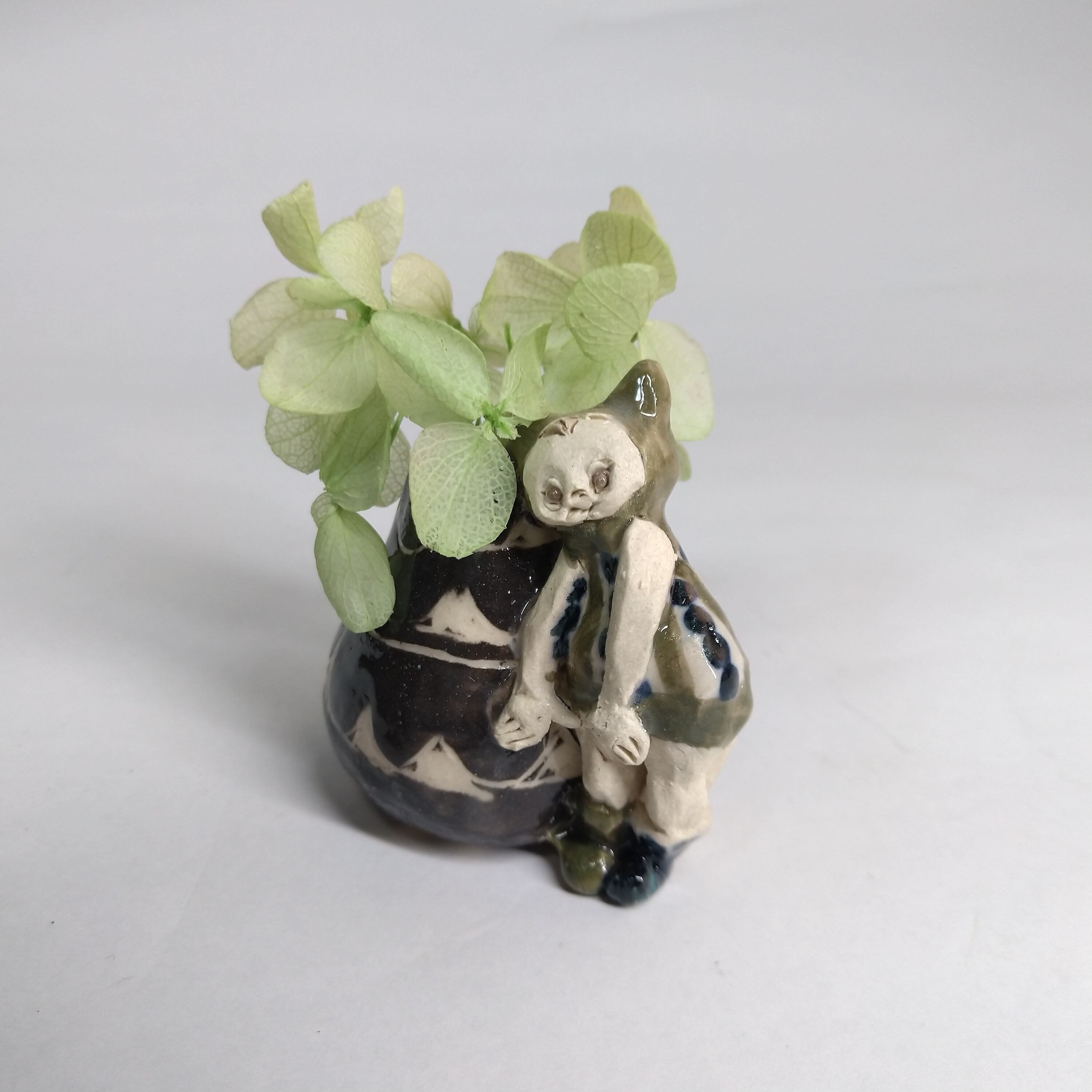 赤鬼 | 陶人形作家 にしだみき