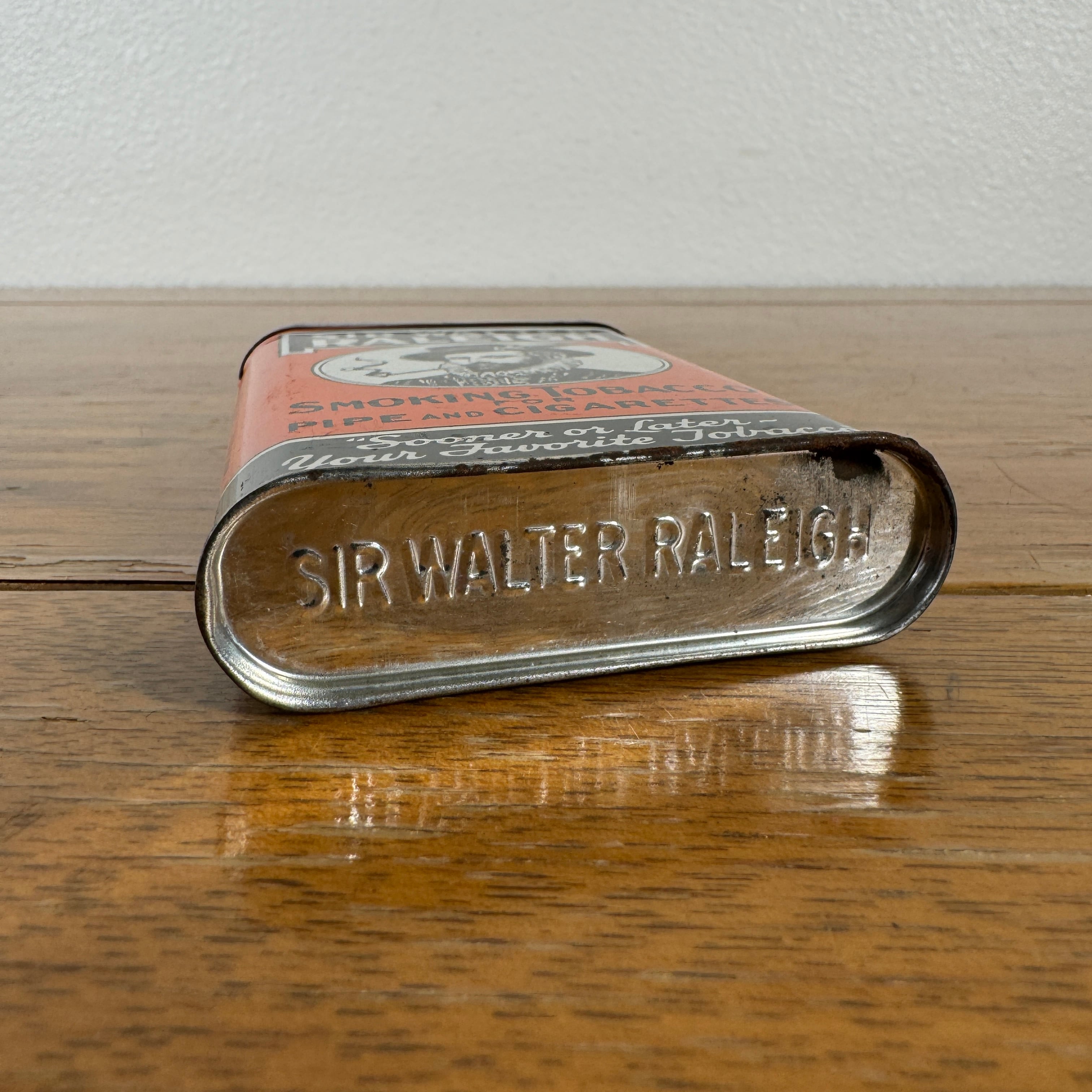 1228 ビンテージ タバコ缶 ブリキ缶 小物入れ 収納ケース SIR WALTER