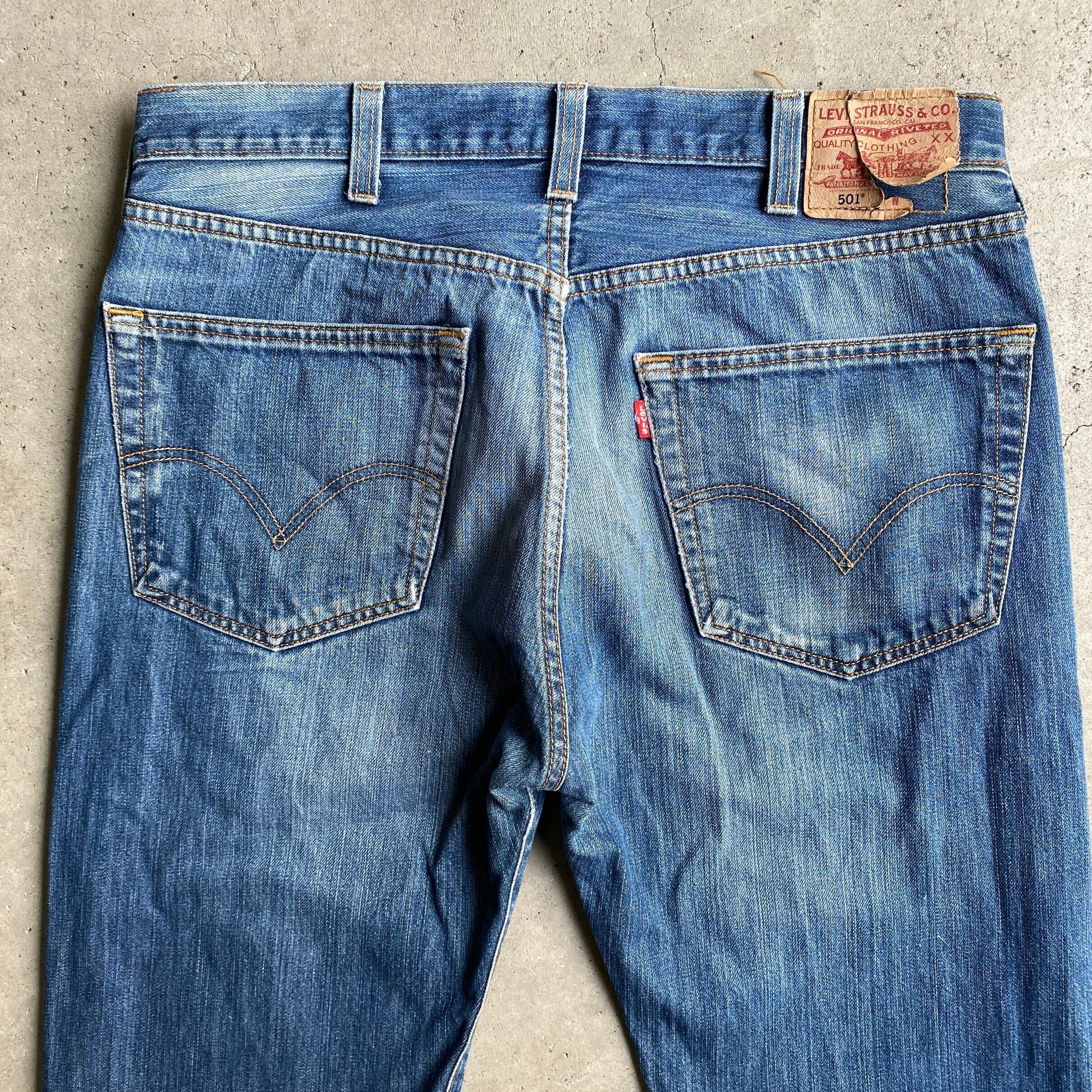 Levi's リーバイス 501 ストレートデニムパンツ メンズW36相当 古着