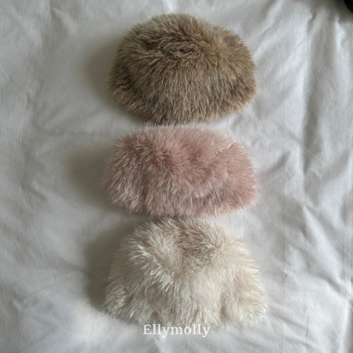 予約 KIDS - Eskimo fur hat [ Elly molly ]