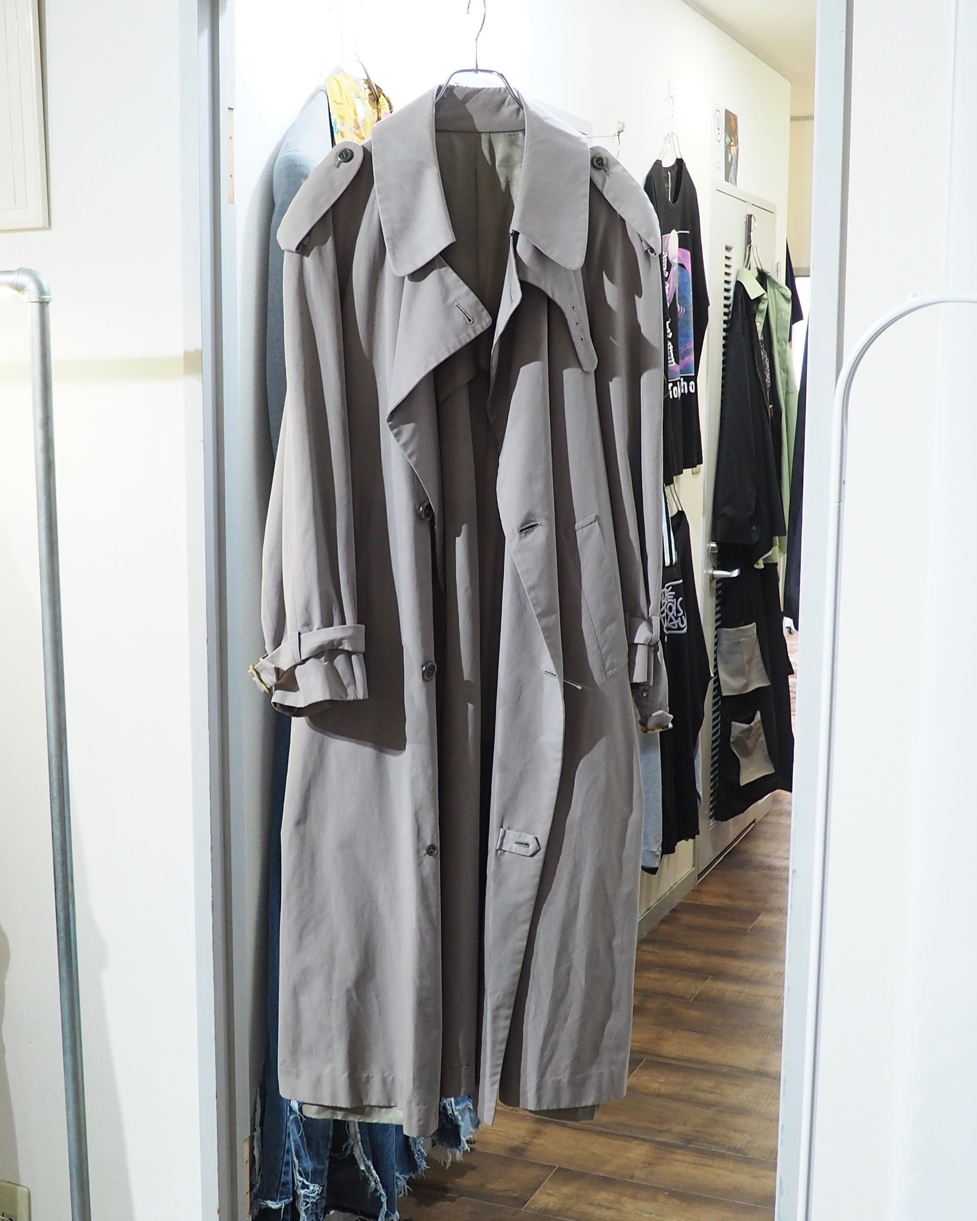 1980s ” Barreaux - 変形 ” Special vintage Long Trench coat