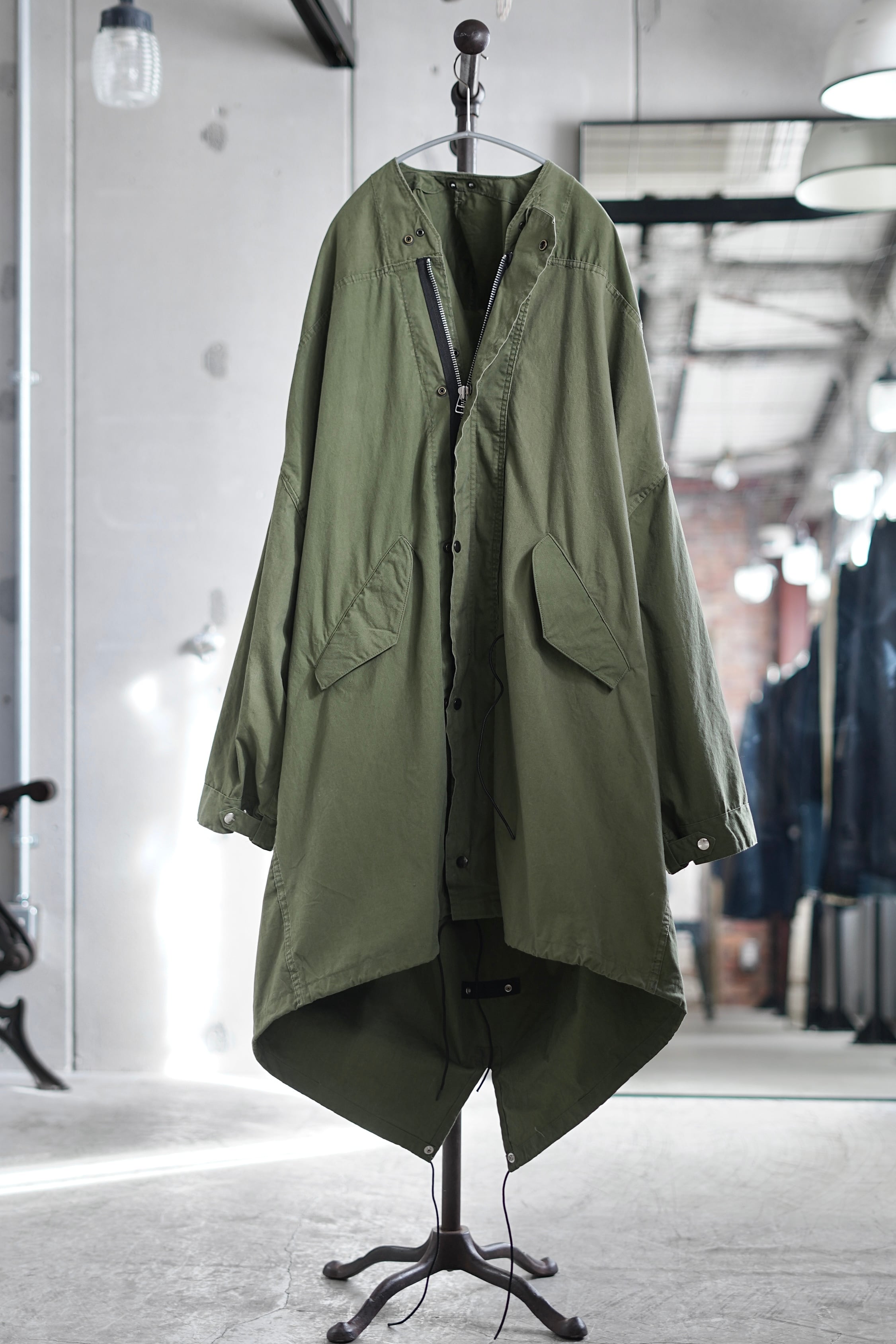 OLD PARK / SLEEPING BAG MODS COAT (MIL - ④) | JUQUI Online