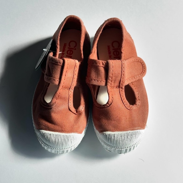 CIENTA Kids T Strap Shoes【14-18cm】むら染めCangrejo