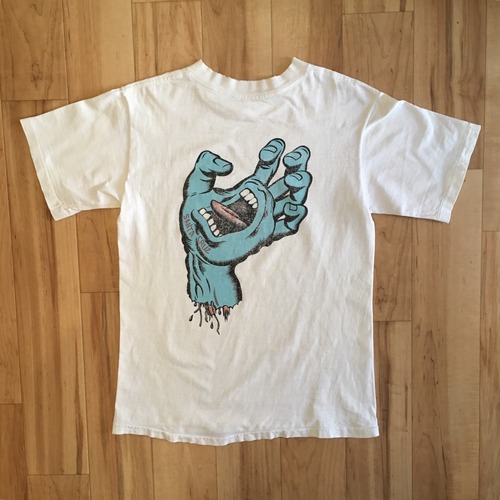 SANTA CRUZ "SCREAMING HAND" Vertical S/S Tee<Used>
