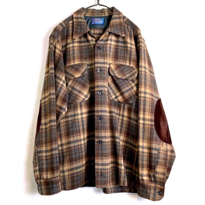 PENDLETON Vintage Loop Collar Wool Shirt [1970s-] Vintage Loop
