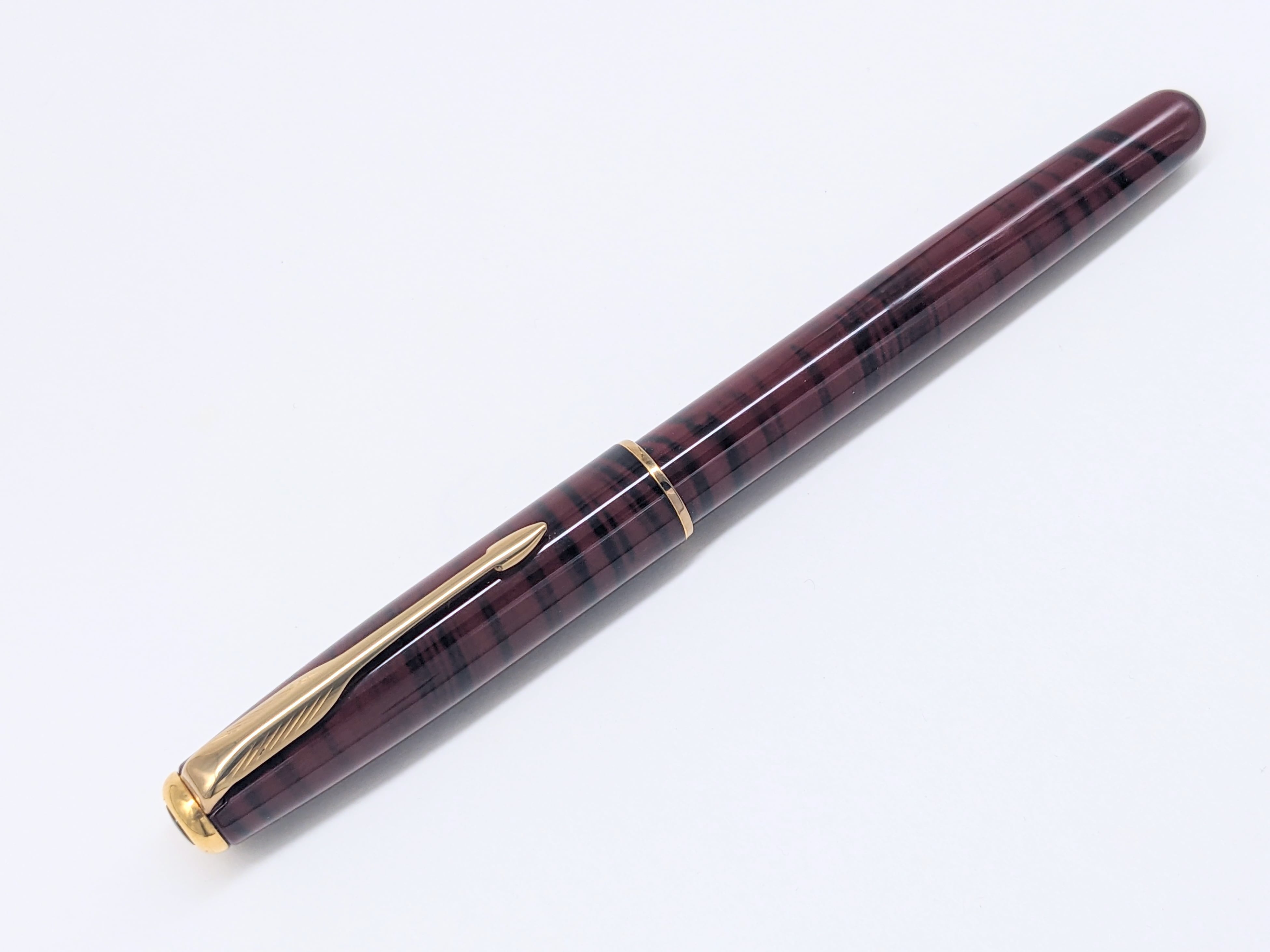 PARKAR パーカー 万年筆 ペン先 18k 刻印 SONNET マーブル bc80b15d15d824a60da2f5ea194b51