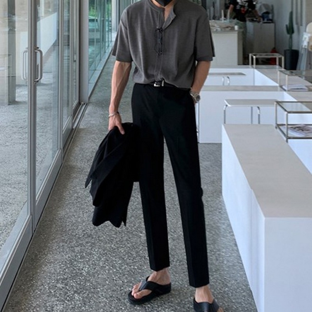 半袖ニットカーディガンTシャツ　MT0080235