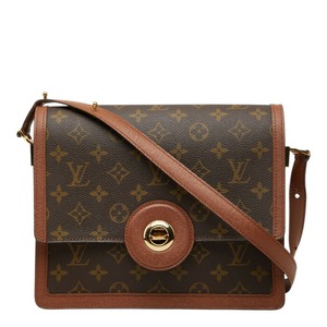 ルイ ヴィトン モノグラム ラスパイユ 斜め掛け ショルダーバッグ M51372 ブラウン PVC レザー レディース LOUIS VUITTON 【中古】