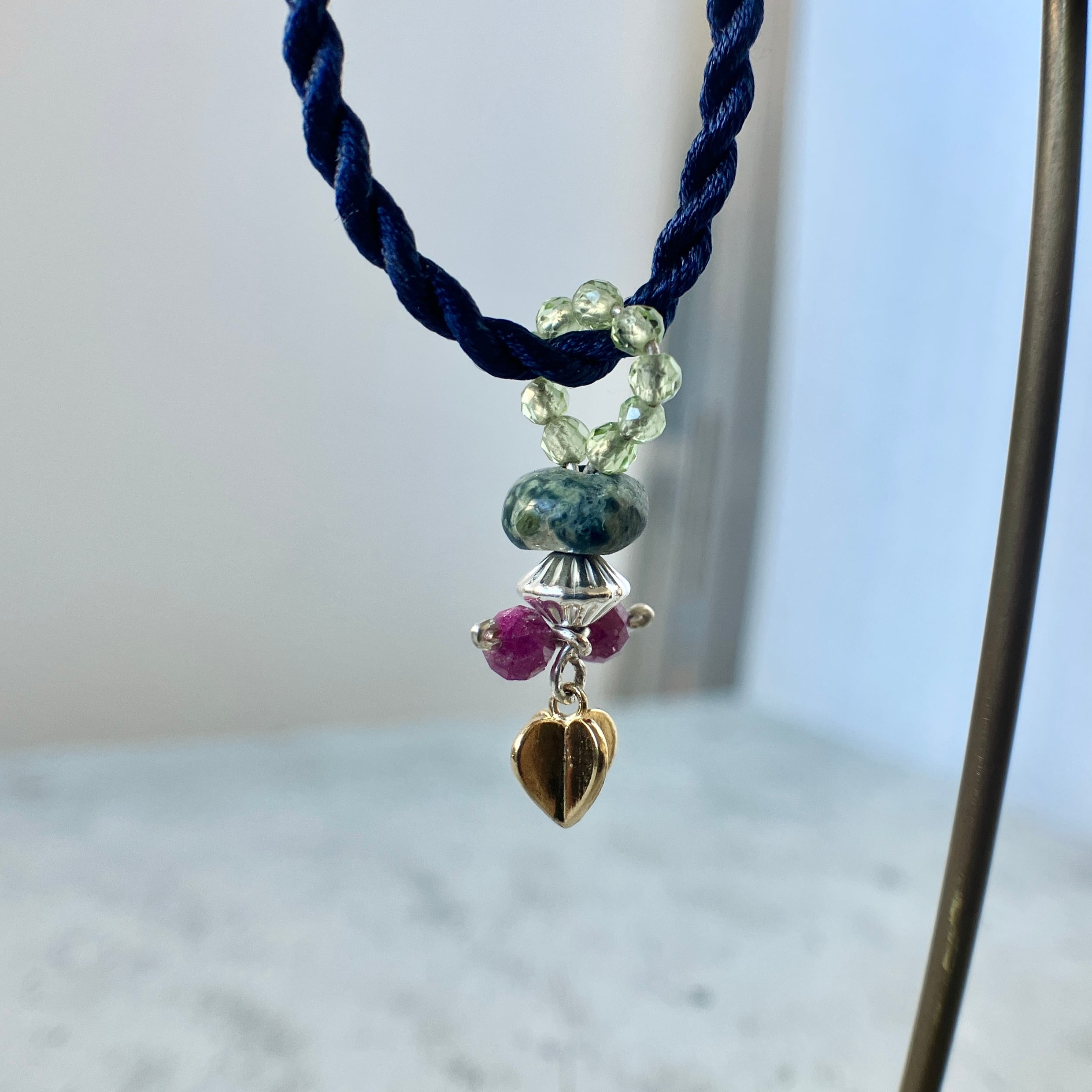 きらめきペンダントトップ（グリーン）