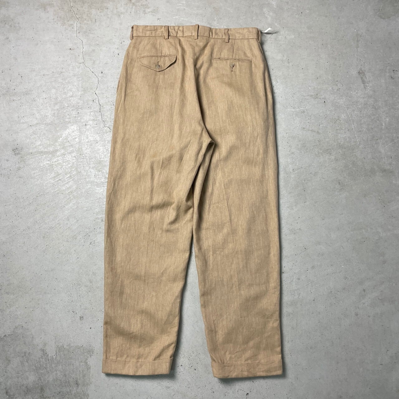 DEAD STOCK Polo by Ralph Lauren ポロバイラルフローレン ツータック