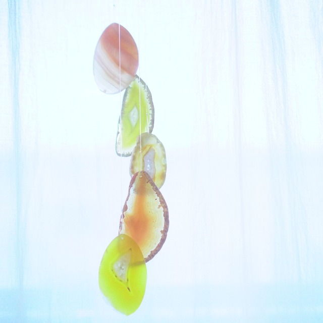 Orange Soda - アゲートヒーリングチャイム / Agate Sun Catcher Wind Chime 631