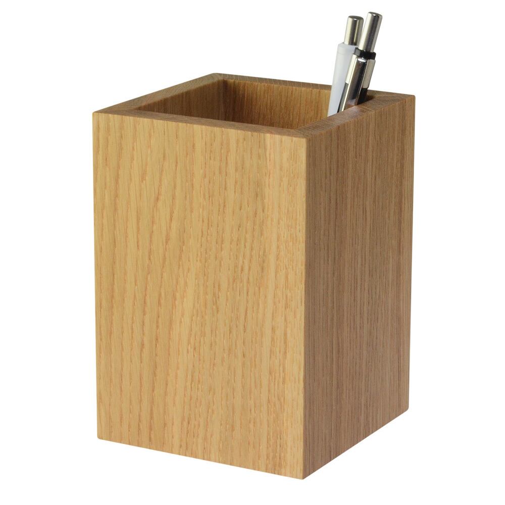 国産ナラ材 ペンスタンド スクエア