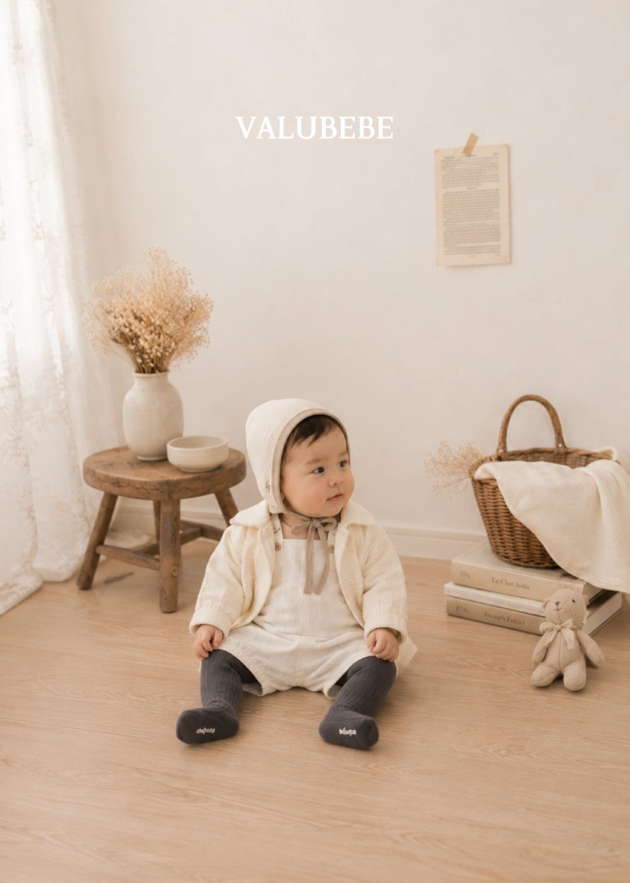 送料無料【予約】/ レースサロペット /valubebe