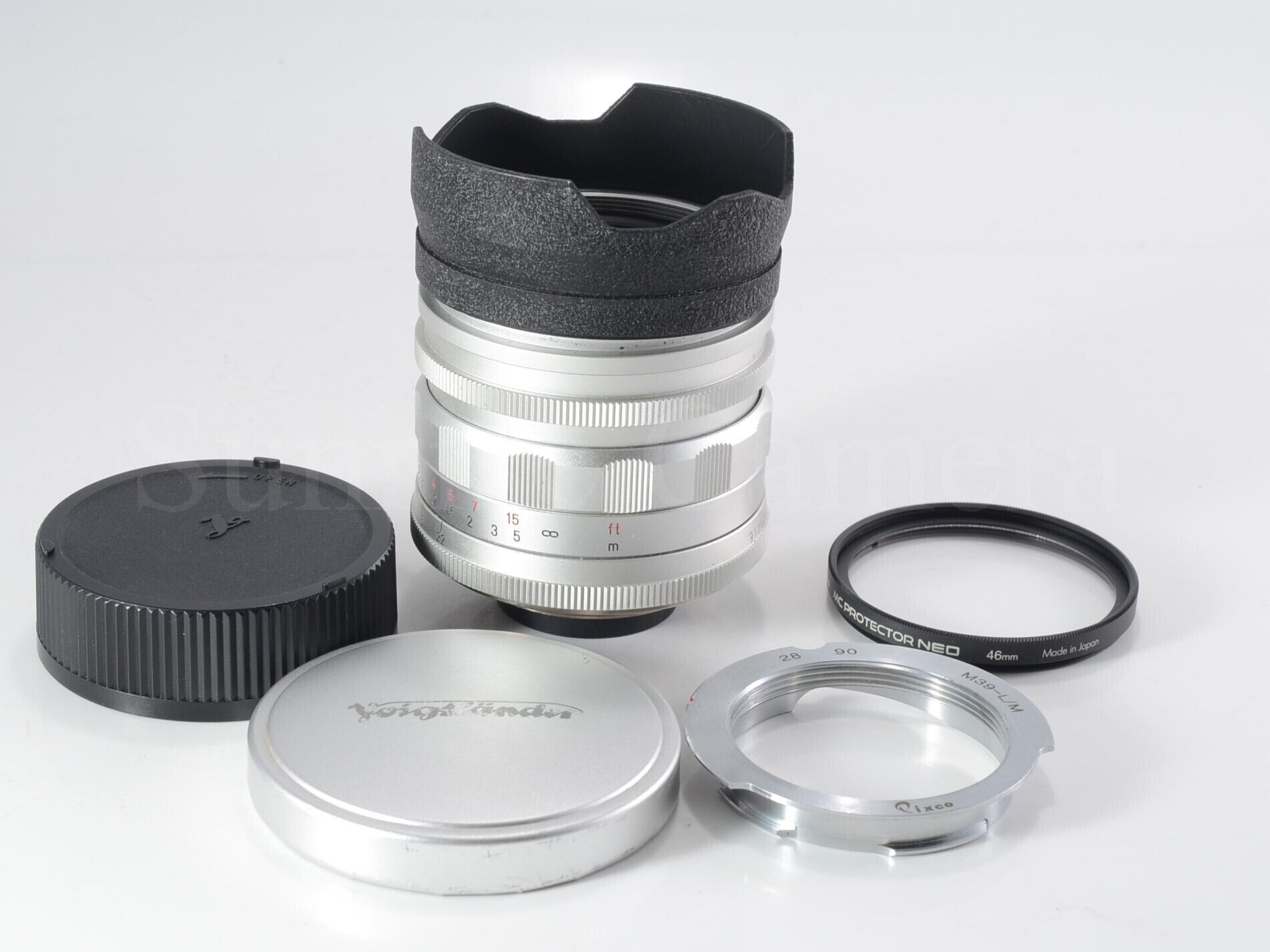 Voigtlander ULTRON 28mm F1.9 Aspherical シルバー MLリング付