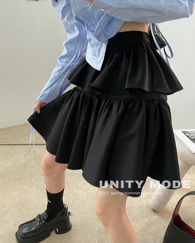 薄手Aラインスカート ハイウェストウェストブラックショートレディース ビッグFスモールZ韓国25526940926