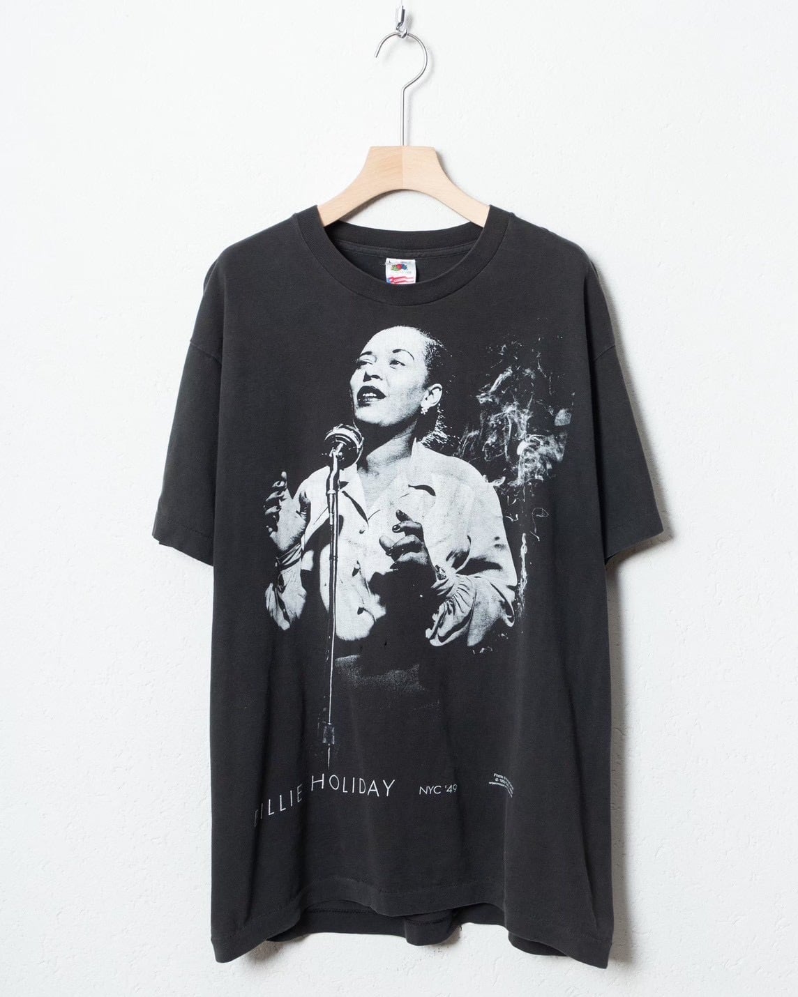 90s USA製 BILLIE HOLIDAY gear.inc ジャズTシャツ