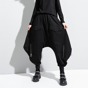 Leg Zip Sarouel Pants / レッグ ジップ サルエル パンツ