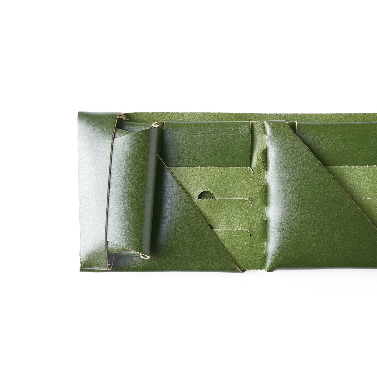 5月上旬〜中旬の再入荷予定 】 抹茶 ショートウォレット2.0 | 所作 Shosa
