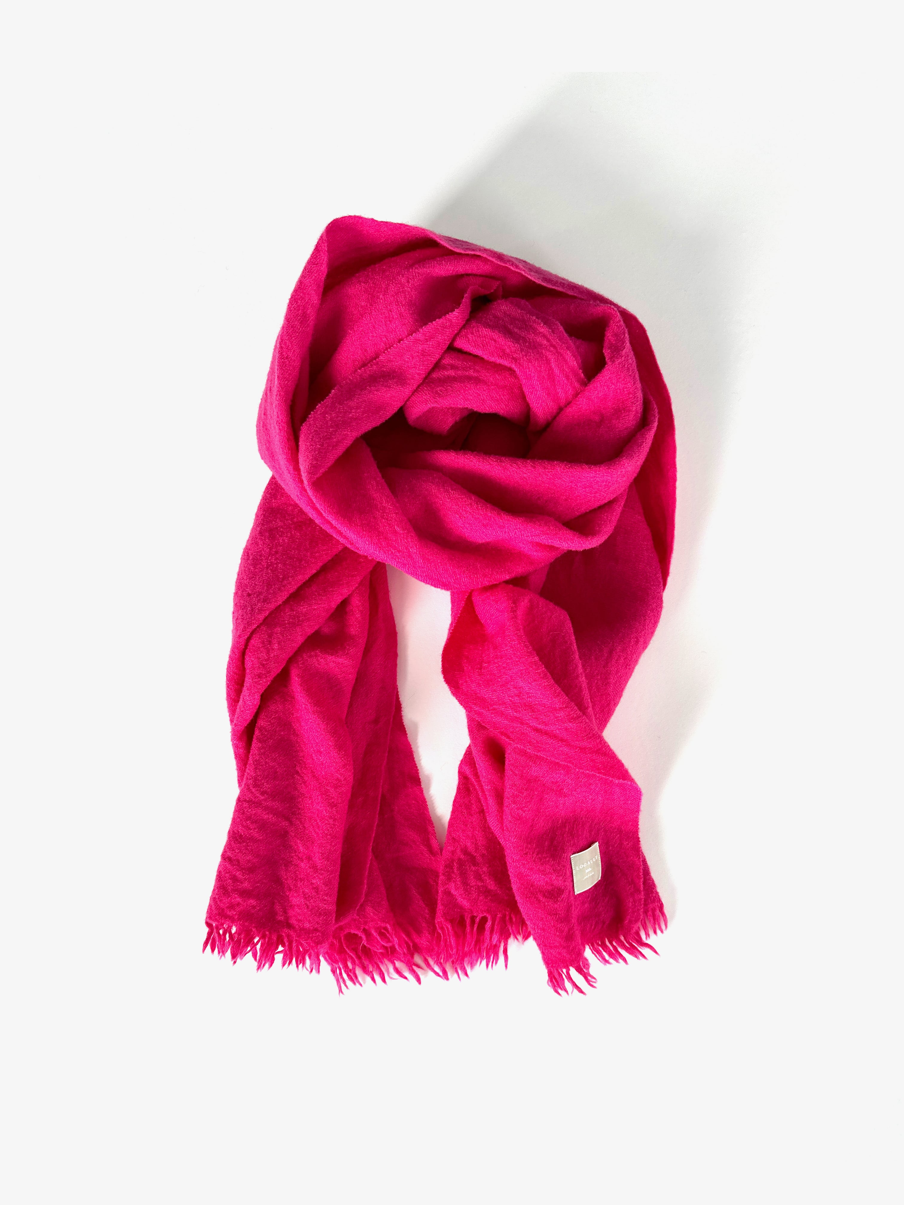 02132-3 muji muffler / pink | LOCALLY