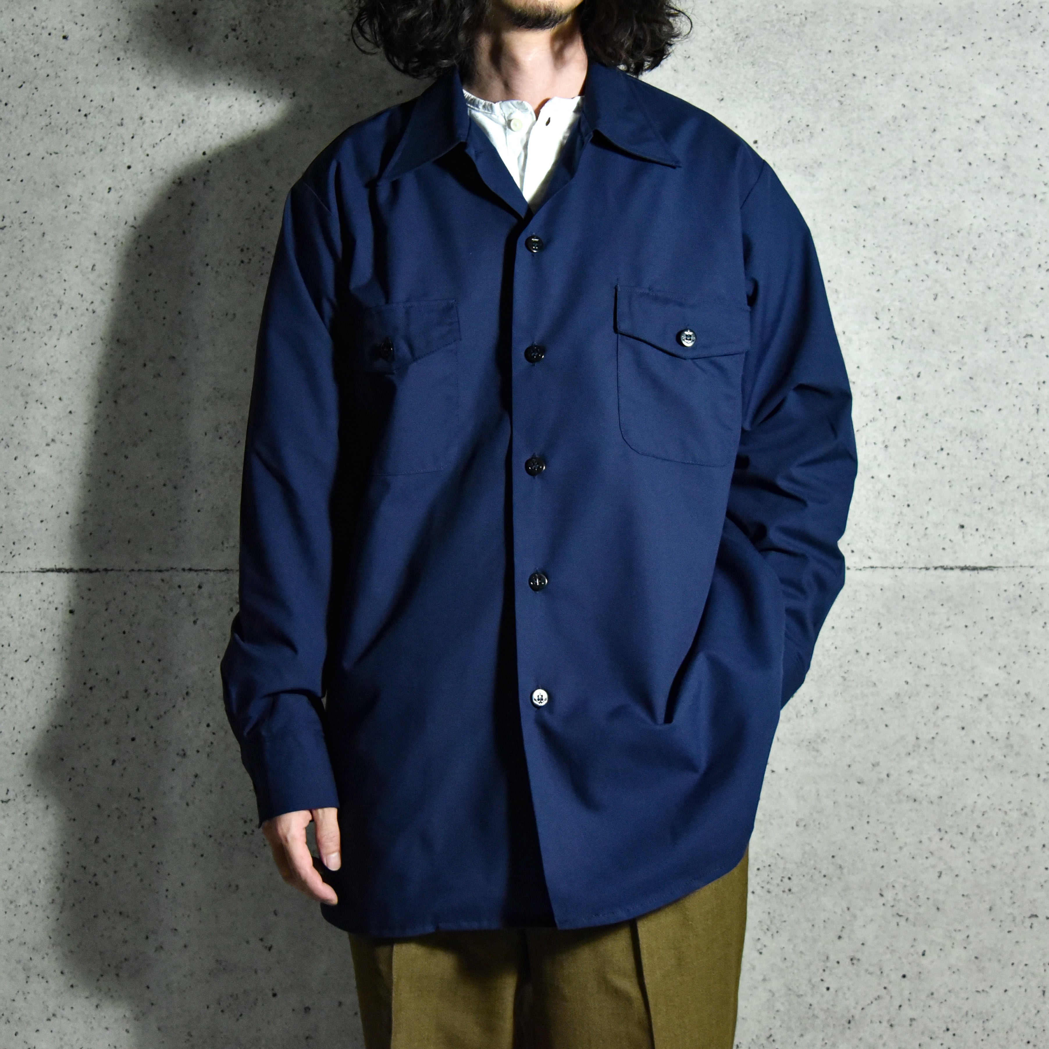DEAD STOCK】US Navy Utility Work shirts アメリカ海軍