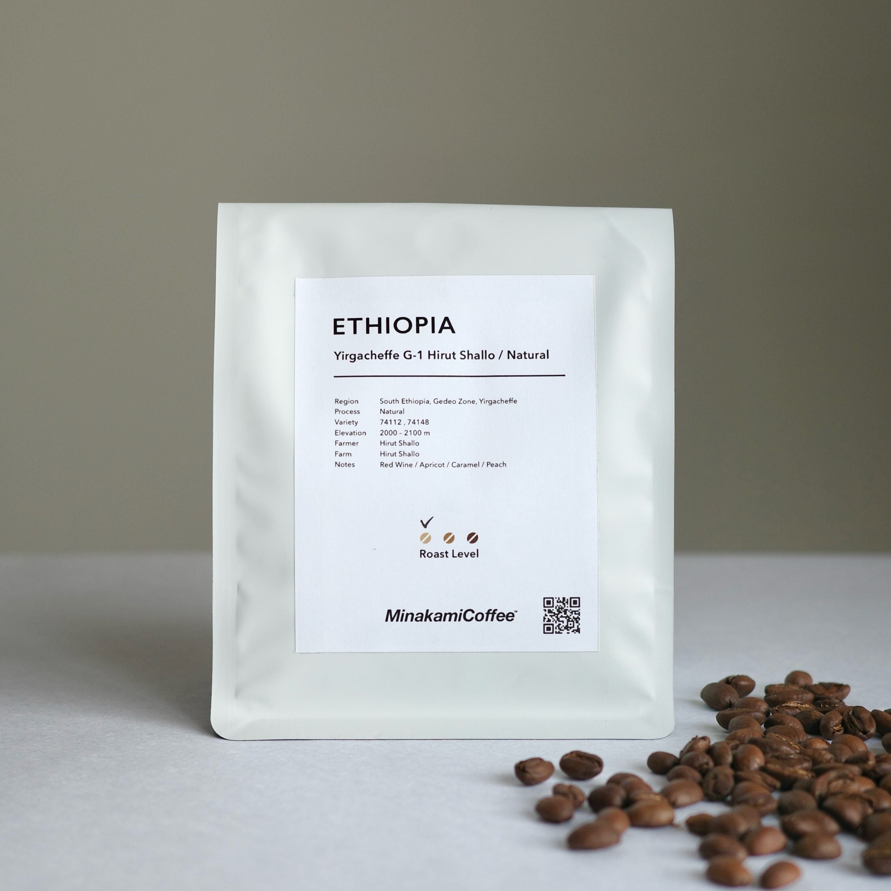 エチオピア - イルガチャフェ G-1 ヒルト・シャロ / ナチュラル