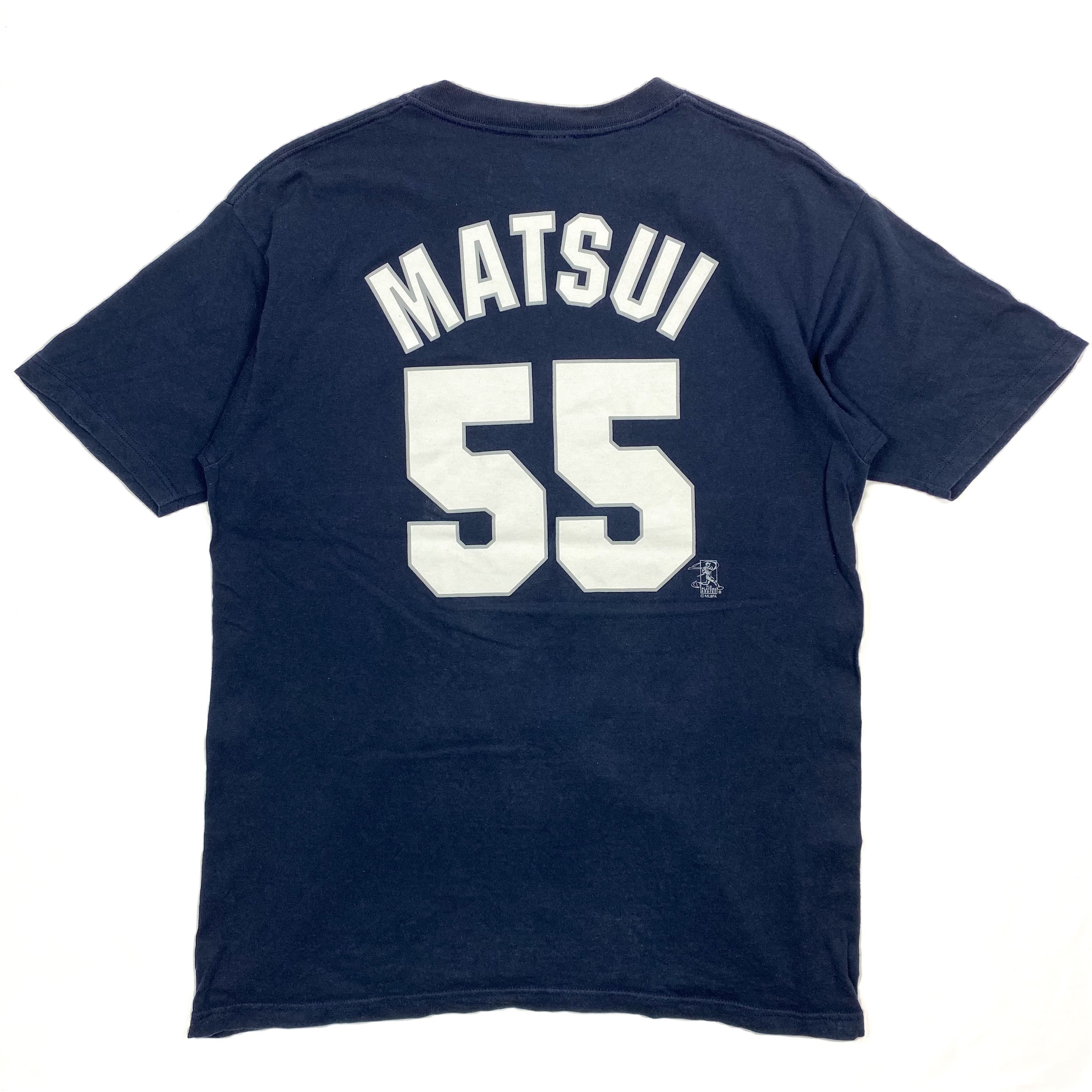 デッドストック Majestic NY Yankees 55 松井 Jersey-