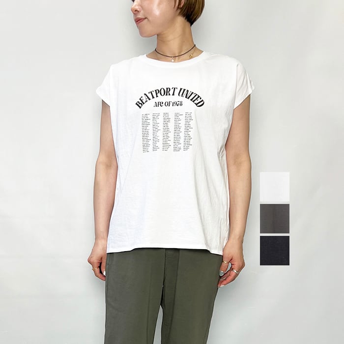 TICCA ティッカ BEATPORTフレンチTシャツ TBFS-484 2026春夏新作 [送料