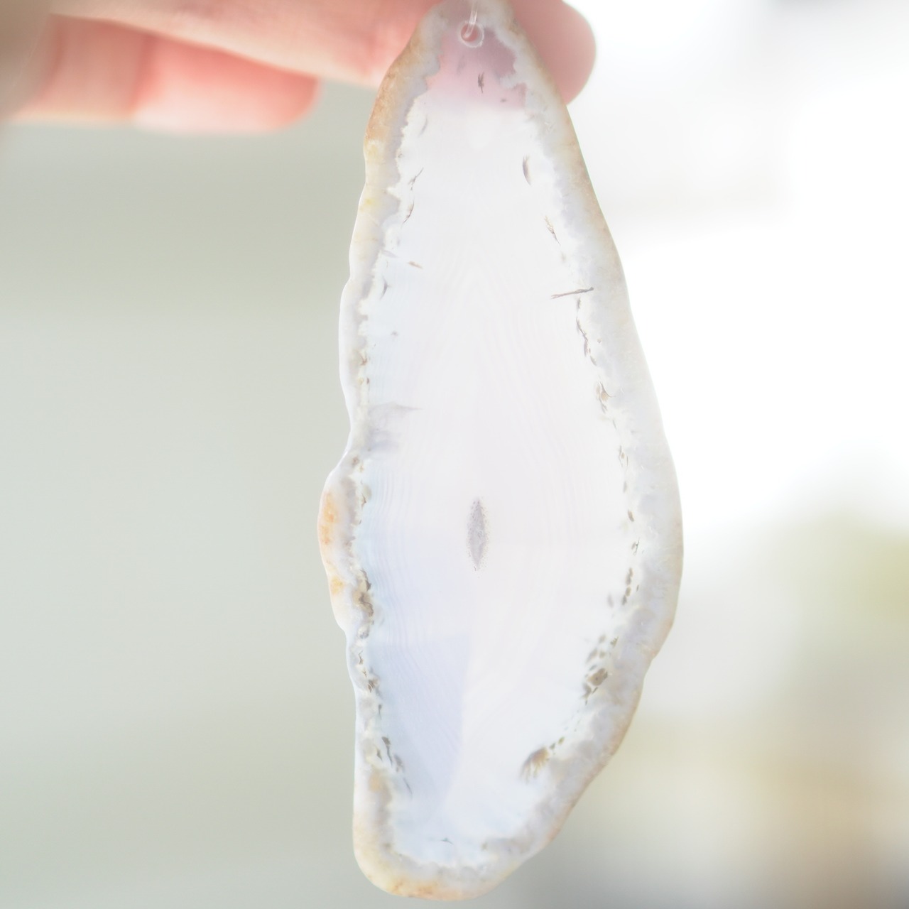 Dolphin Island 02 - アゲートヒーリングチャイム / Agate Sun Catcher Wind Chime 1072