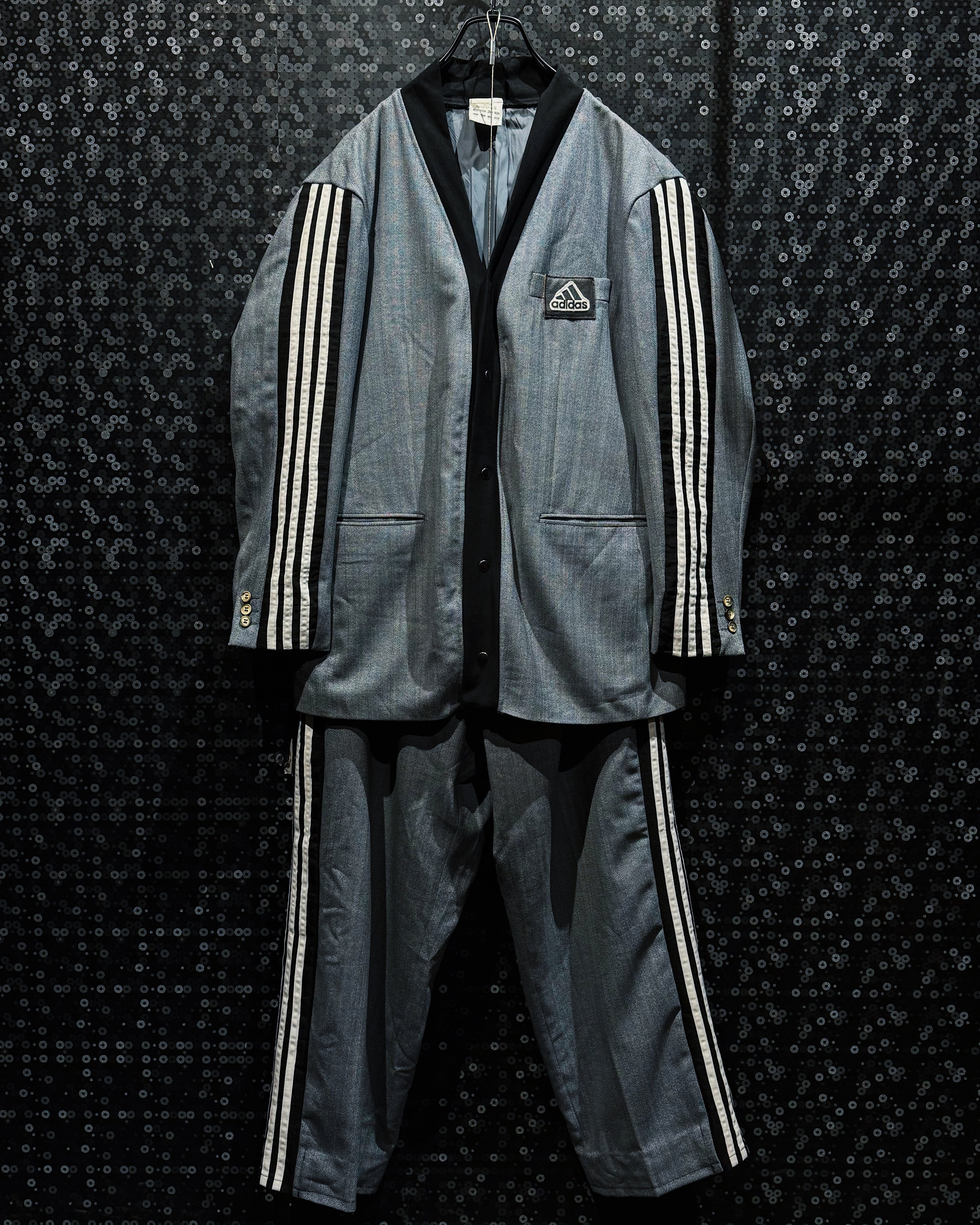 【ÆIEM】special “Original Re:make" vintage set up three stripe custom tailored edition