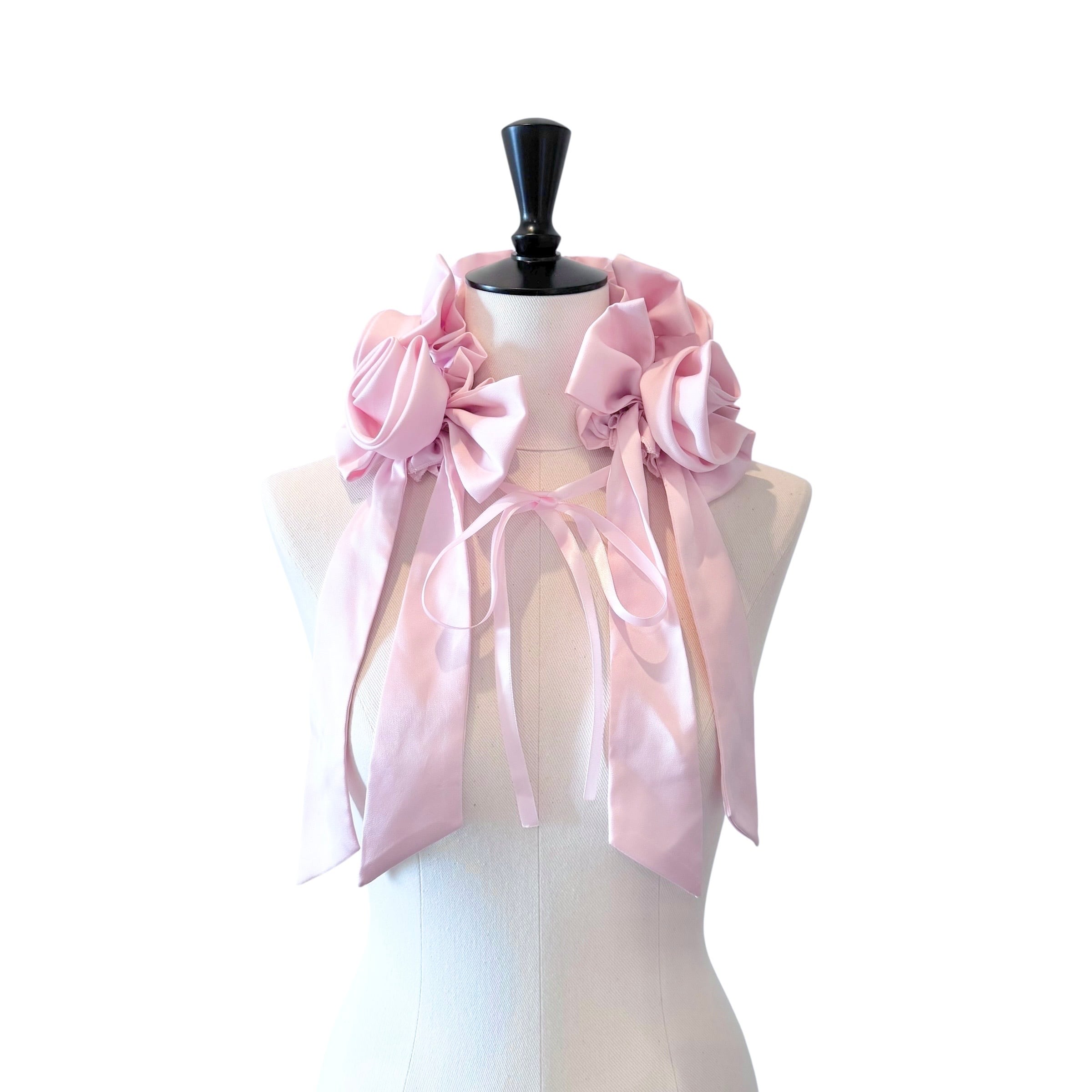 ローズリボンヘッドドレス　PINK