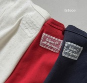 【取寄】teteco レースラベルTシャツ｜秋服｜韓国子供服｜ 26/AT