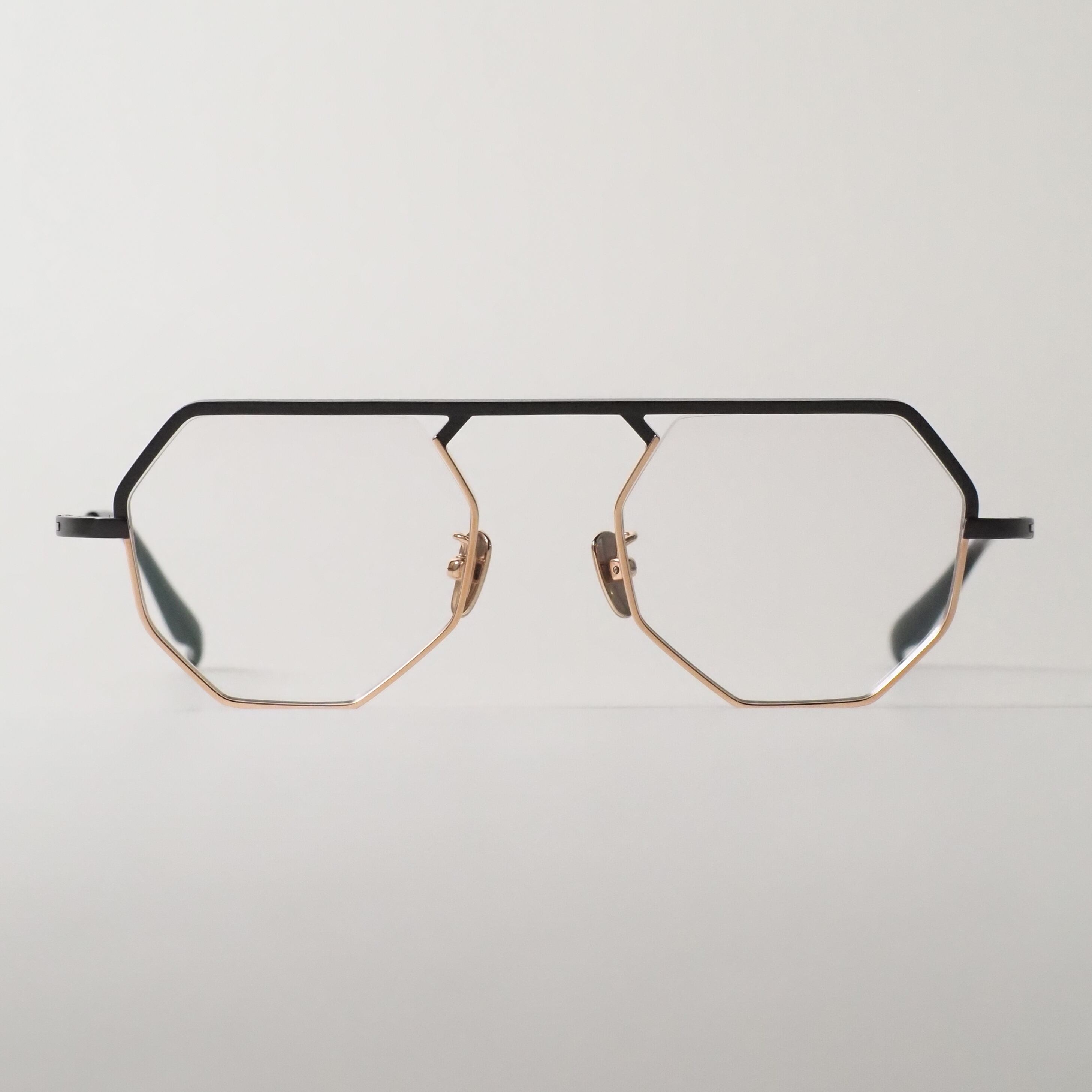 YA-043 col.03 black matte / gold【YOSHINORI AOYAMA】 | downtownshop