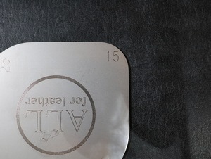 【TYPE２】高級R定規 　ＳＵＳ３０４　クラフト定規　ステンレス定規