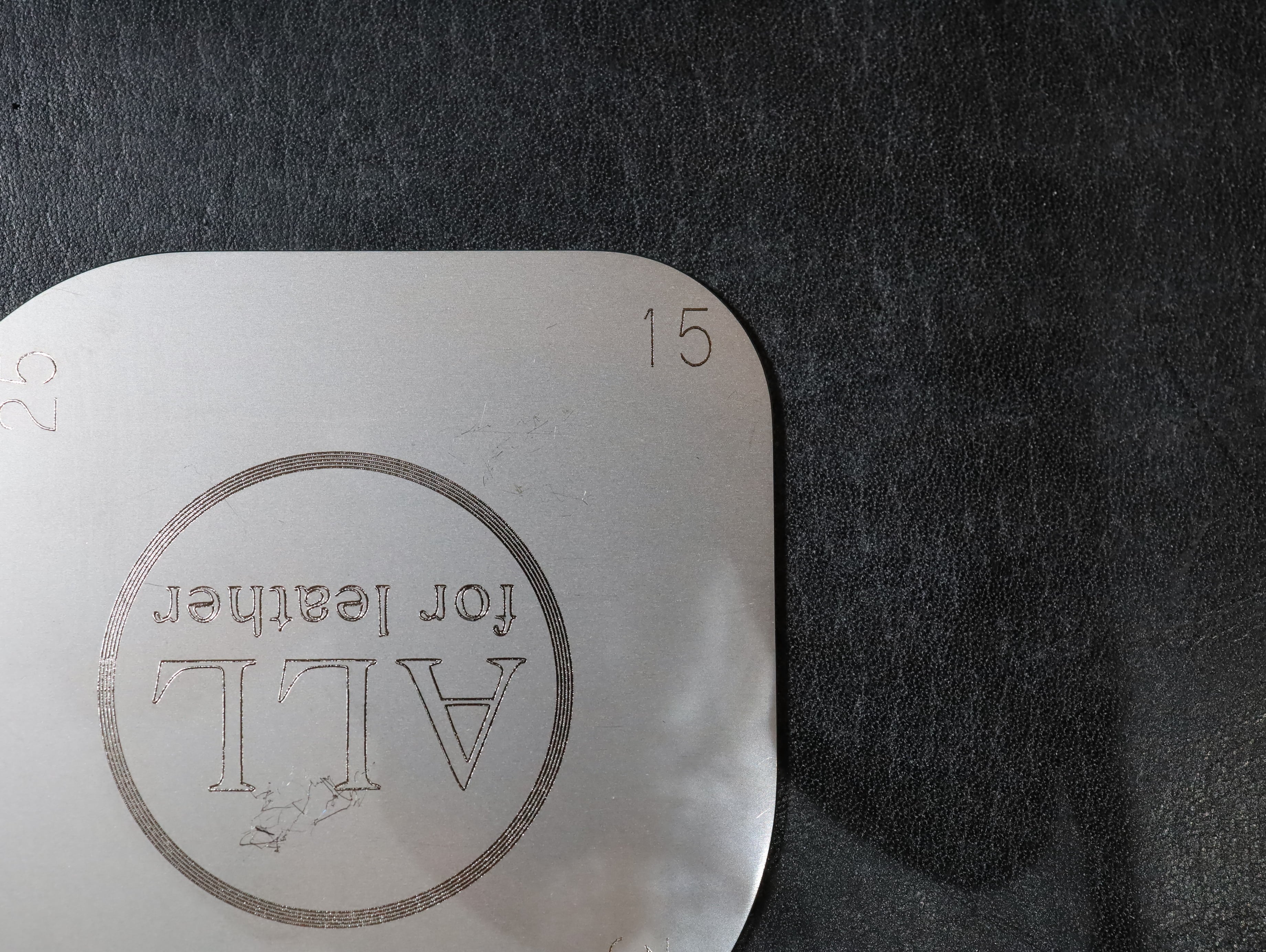 【TYPE２】高級R定規 　ＳＵＳ３０４　クラフト定規　ステンレス定規