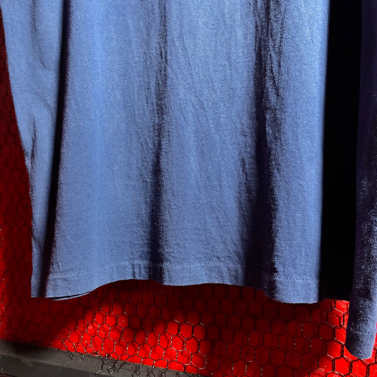 90s USA製 TOMMY HILFIGER ロゴTシャツ ネイビー トミー