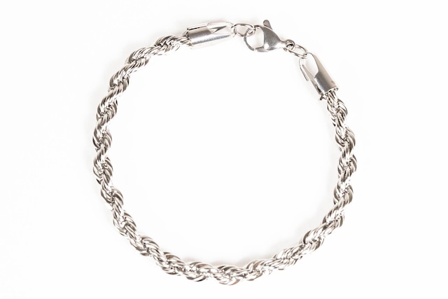 【316L twist chain bracelet】 / SILVER