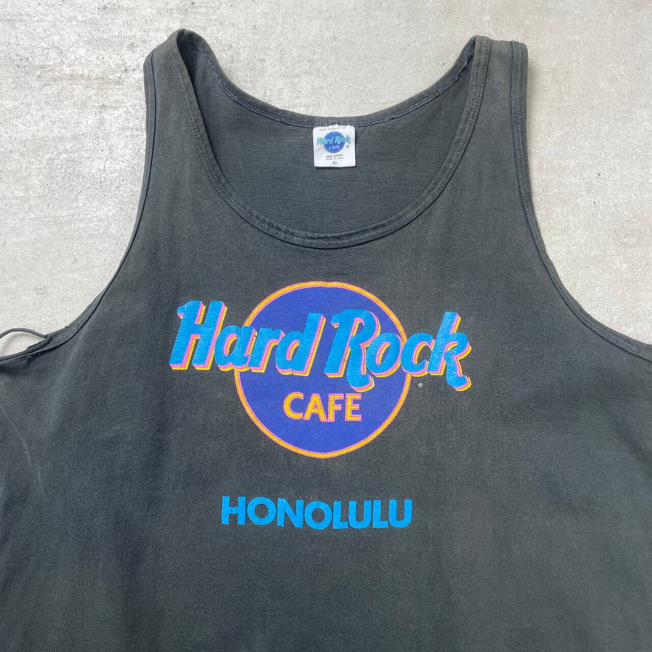90年代 USA製 HARD ROCK CAFE HONOLULU ハードロックカフェ タンク