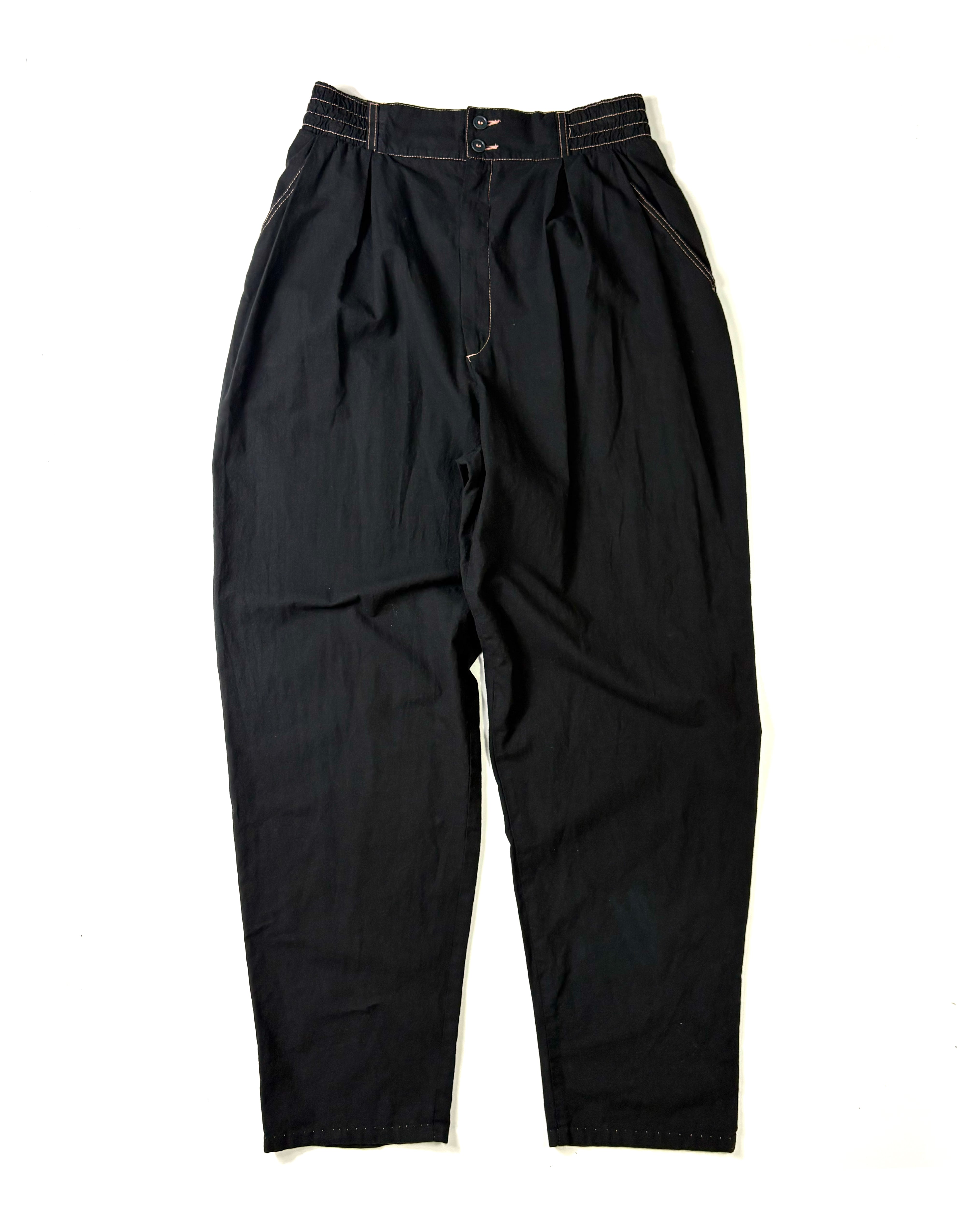 デッドストック 90s BEN DAVIS ベンデイビス ワークパンツ 黒 【W40