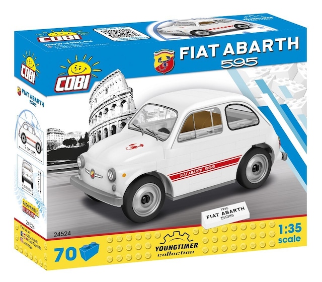 Cobi #24501 アバルト レーシングガレージ (Abarth Racing Garage)